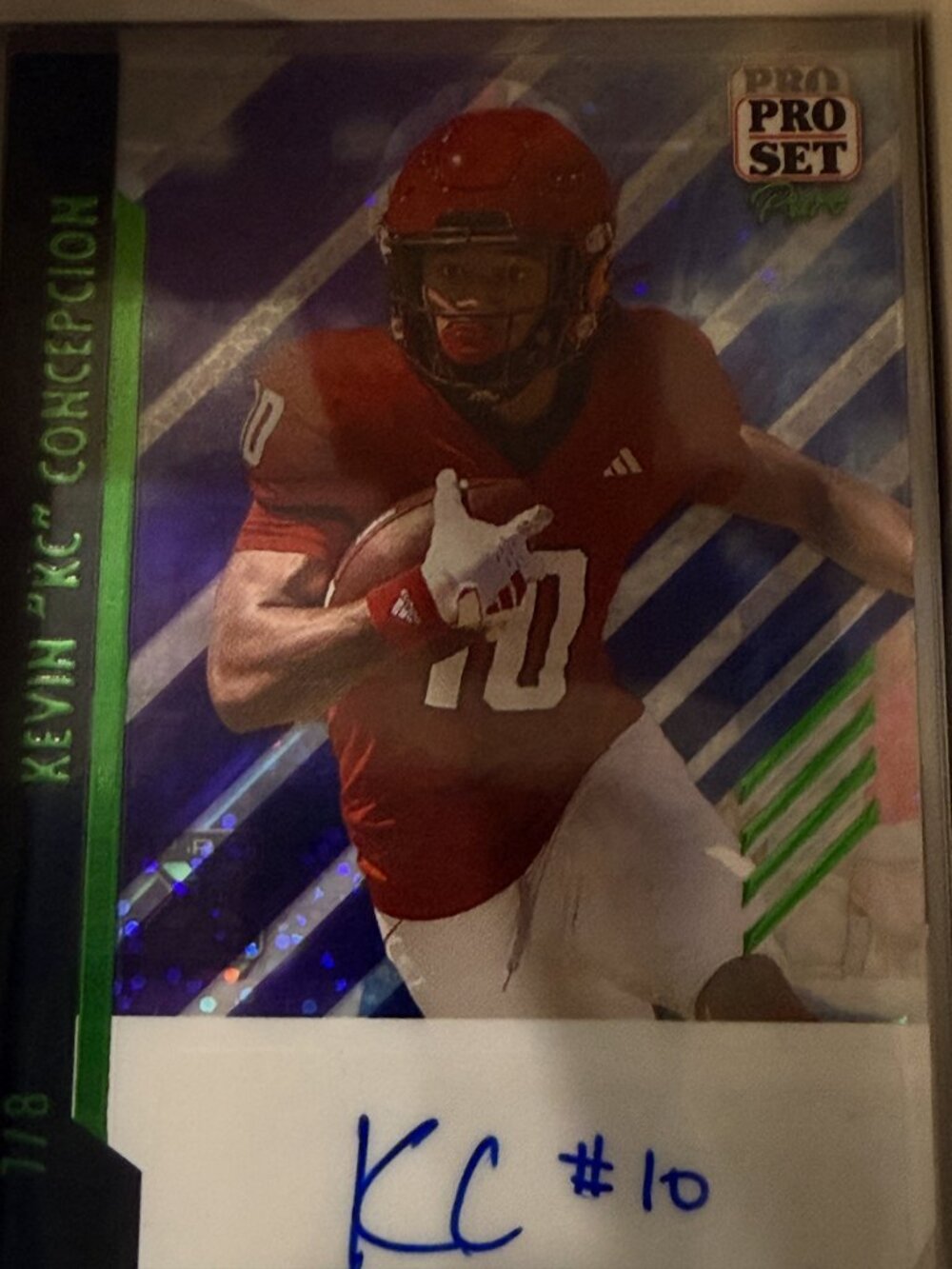 2024 Leaf Pro Set Sparkle 7/8 Kevin Concepcion “KC” AUTO #BA-KC1
